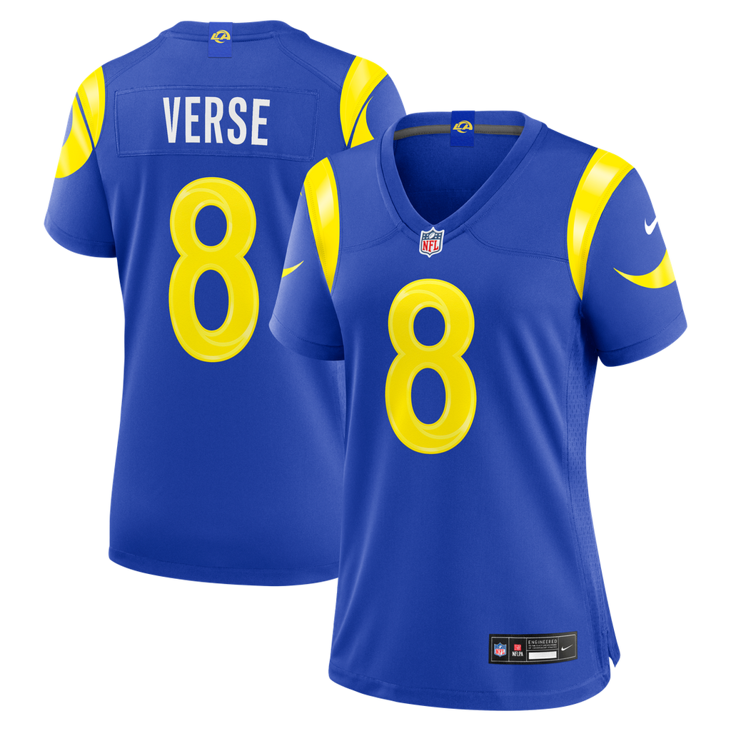 Jared Verse Los Angeles Rams Nike Women's Game Official Jersey - Royal