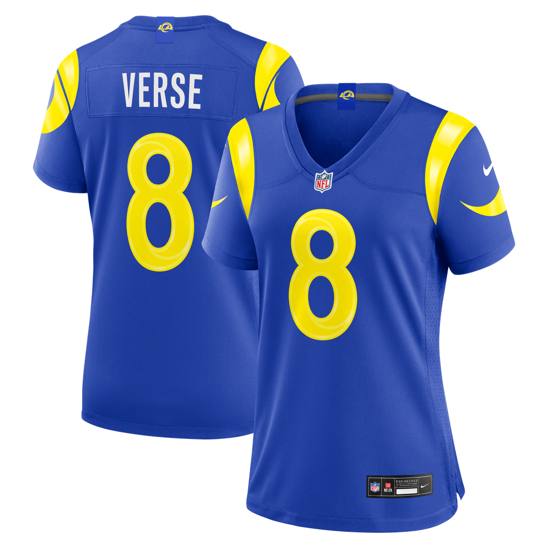 Jared Verse Los Angeles Rams Nike Women's Game Official Jersey - Royal