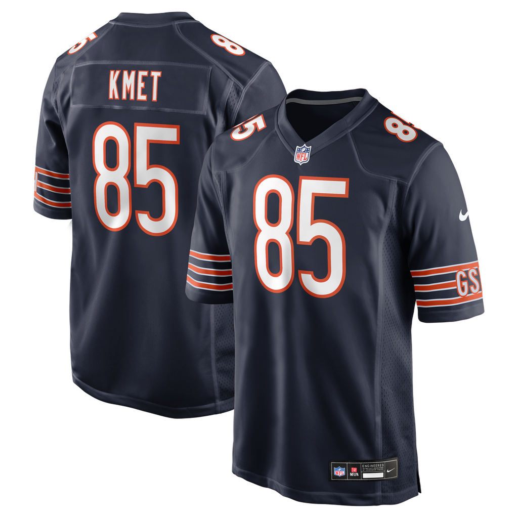 Cole Kmet Chicago Bears Nike Player Game Official Jersey - Navy