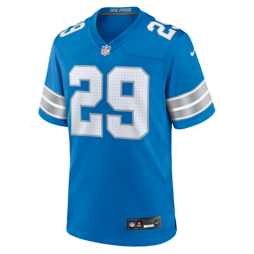 Avonte Maddox Detroit Lions Nike Team Game Official Jersey -  Blue