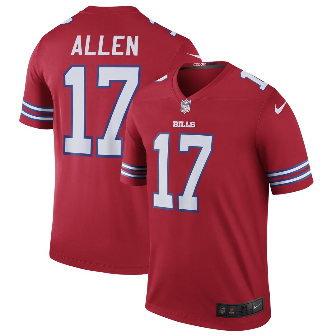 Josh Allen Buffalo Bills Nike Legend Player Performance Top - Royal