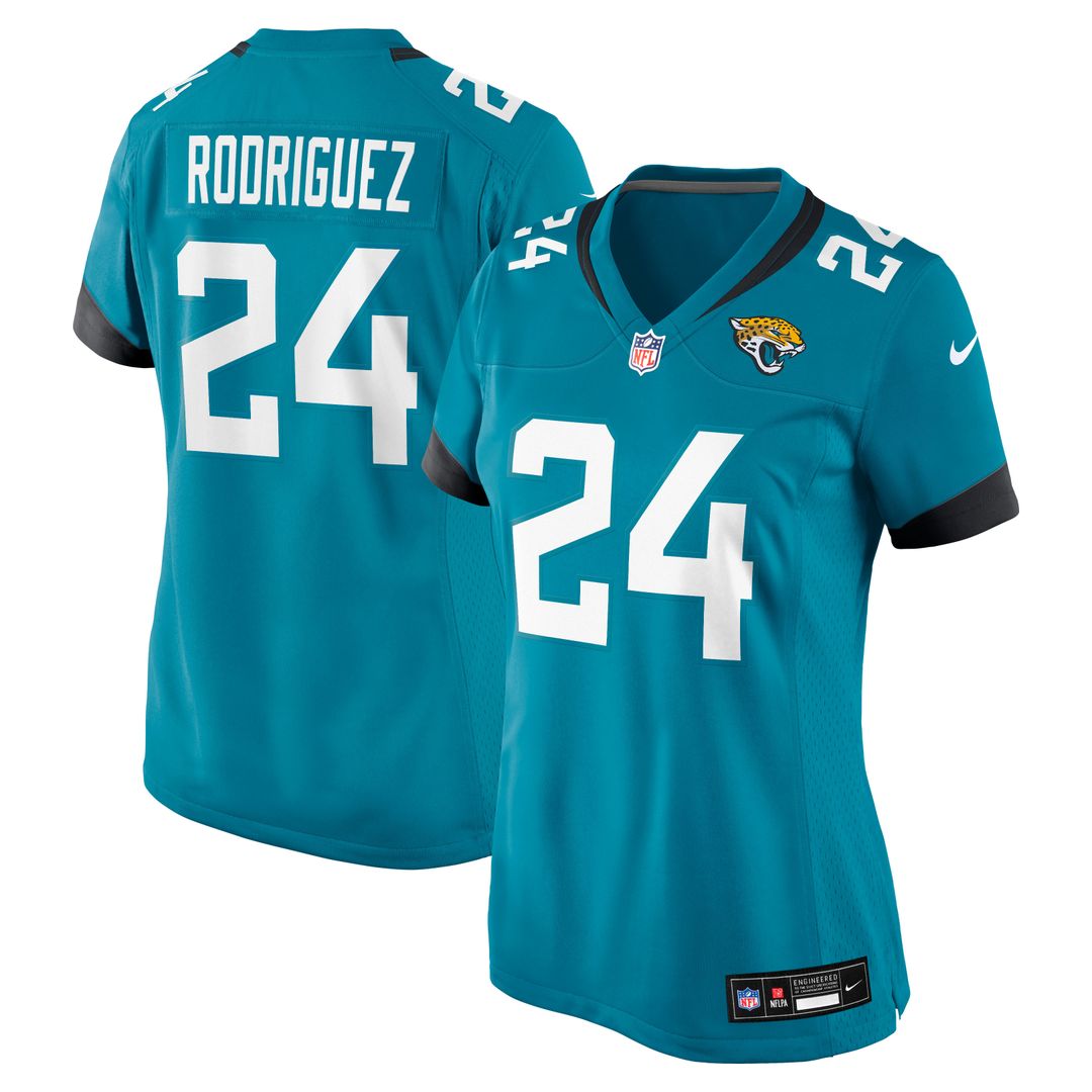 Chris Rodriguez Jacksonville Jaguars Nike Women's Team Game Jersey - Teal