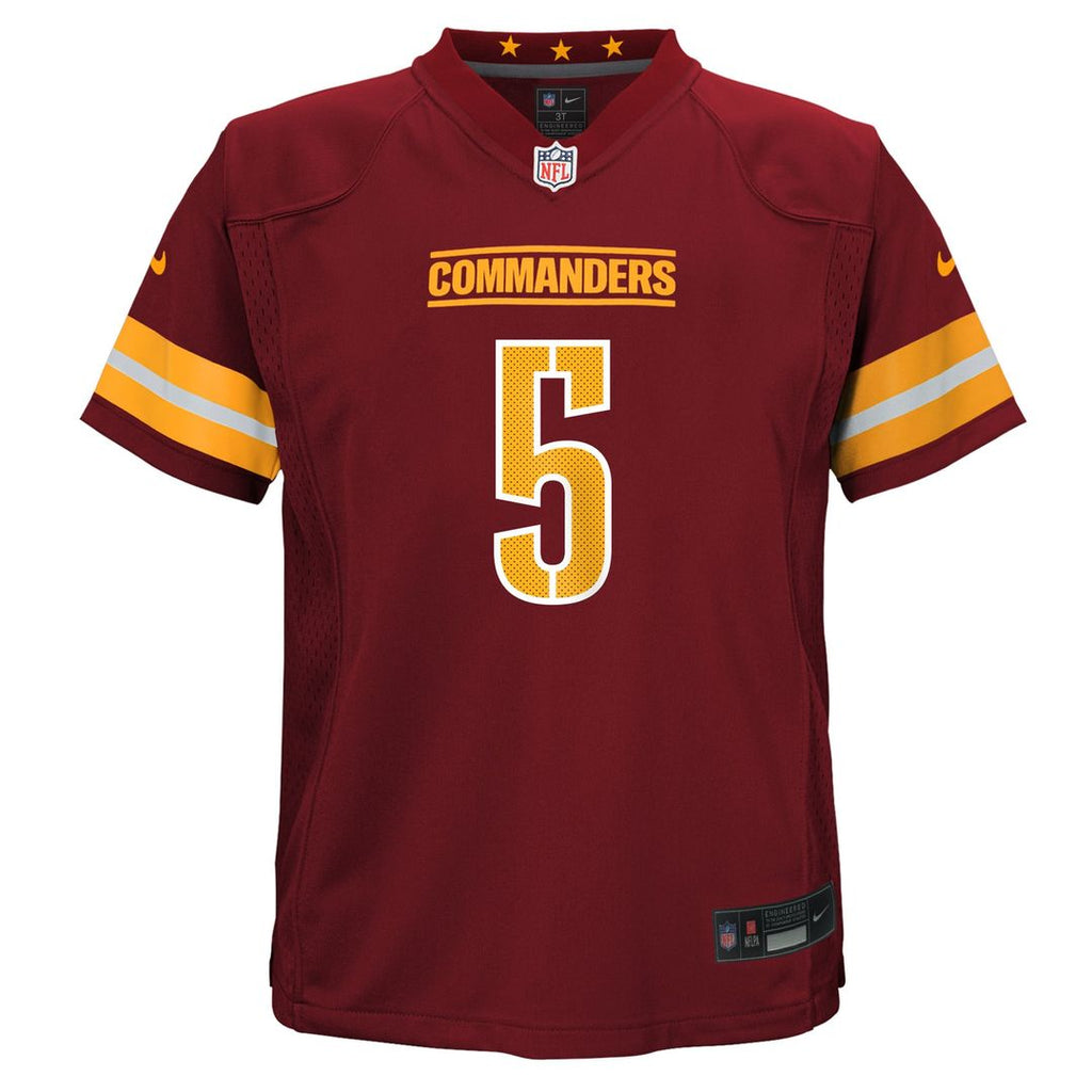 Jayden Daniels Washington Commanders Nike Infant Team Player Game Jersey - Burgundy