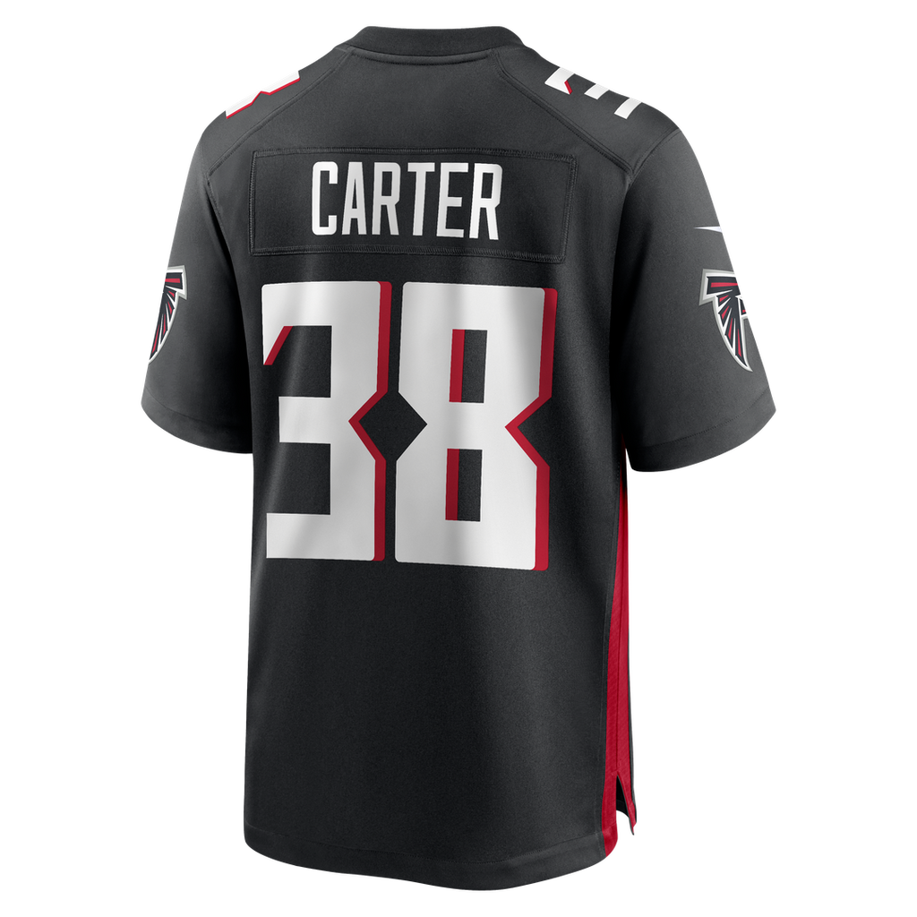 Nathan Carter Atlanta Falcons Nike Team Game Jersey - Black