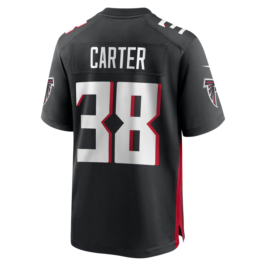 Nathan Carter Atlanta Falcons Nike Team Game Jersey - Black