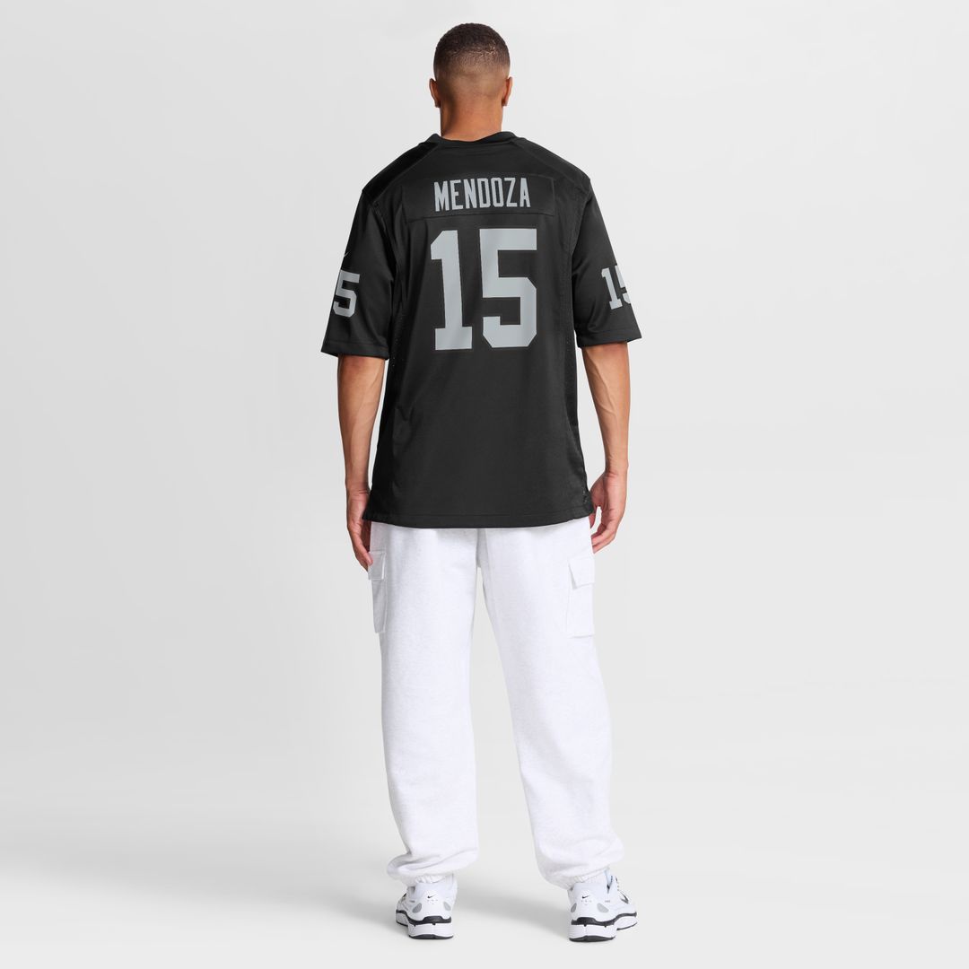 Fernando Mendoza Las Vegas Raiders Nike 2026 NFL Draft First Round Pick No. 1 Team Game Official Jersey - Black