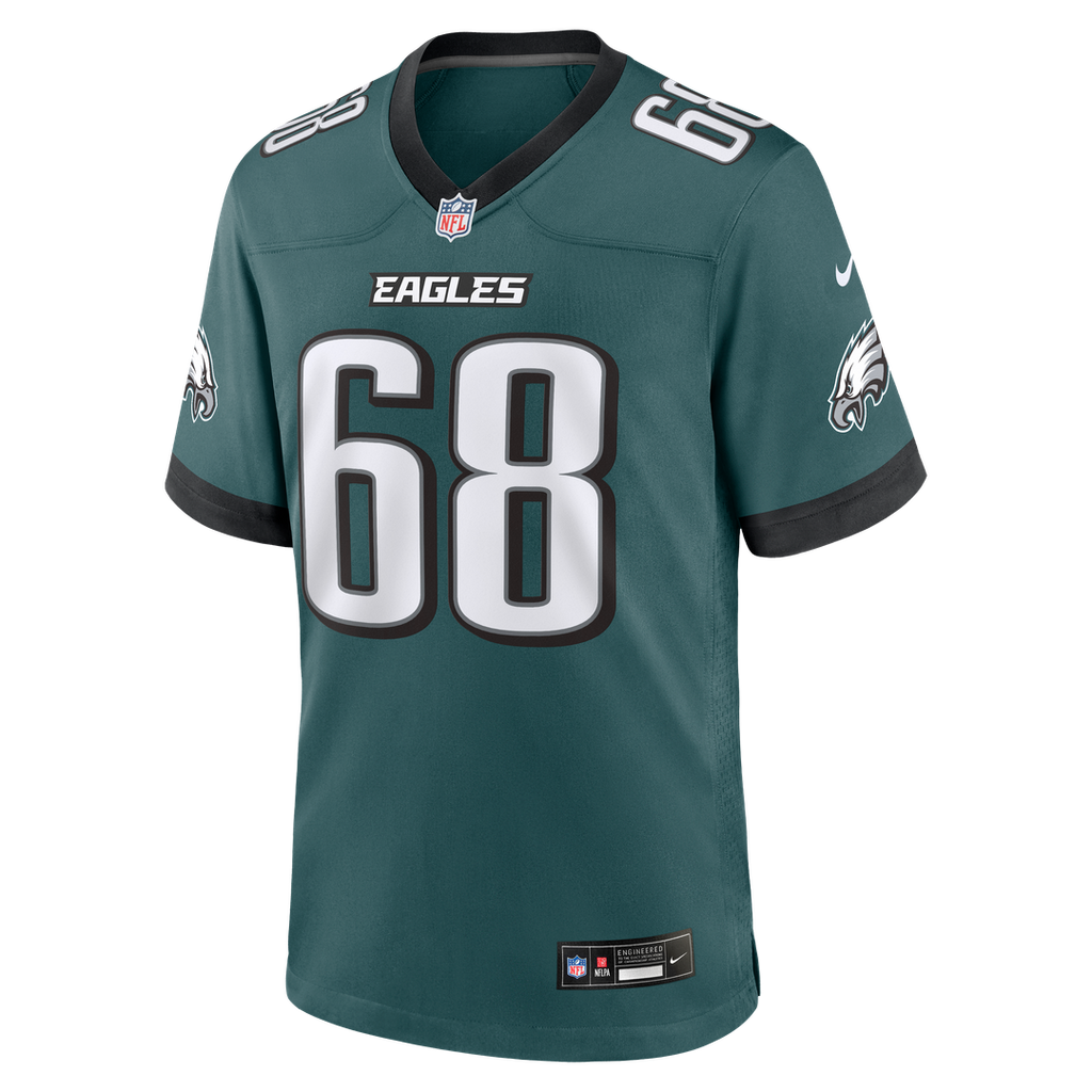 Jordan Mailata Philadelphia Eagles Nike Team Game Official Jersey -  Midnight Green