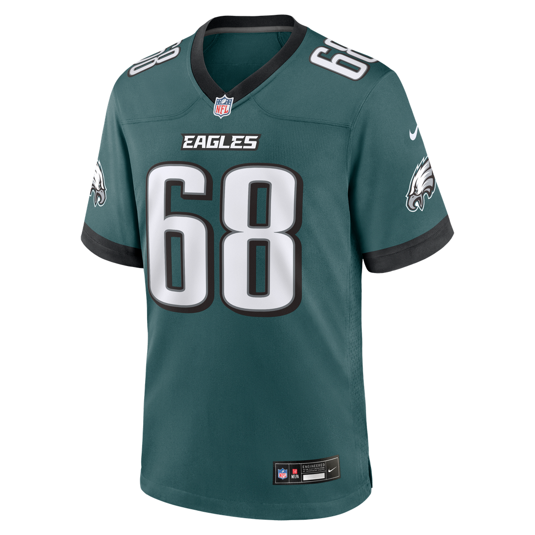 Jordan Mailata Philadelphia Eagles Nike Team Game Official Jersey -  Midnight Green