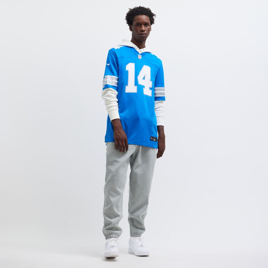 Amon-Ra St. Brown Detroit Lions Nike 2nd Alternate Game Official Jersey - Black
