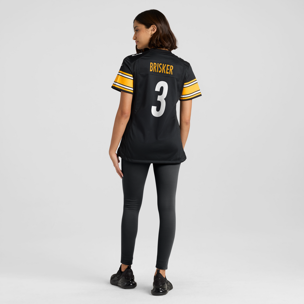 Jaquan Brisker Pittsburgh Steelers Nike Women's Team Game Official Jersey -  Black