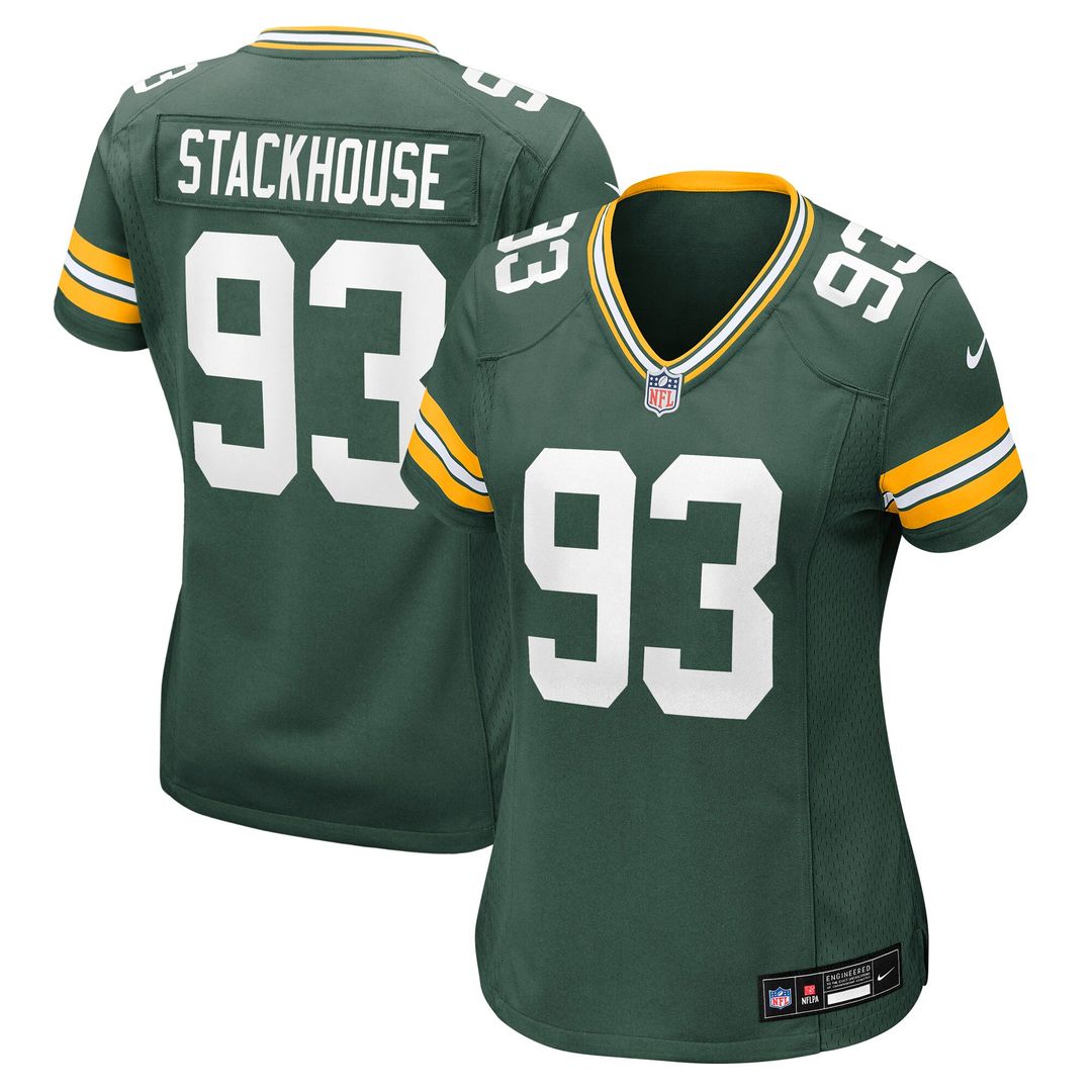 Nazir Stackhouse Green Bay Packers Nike Women's Team Game Official Jersey -  Green