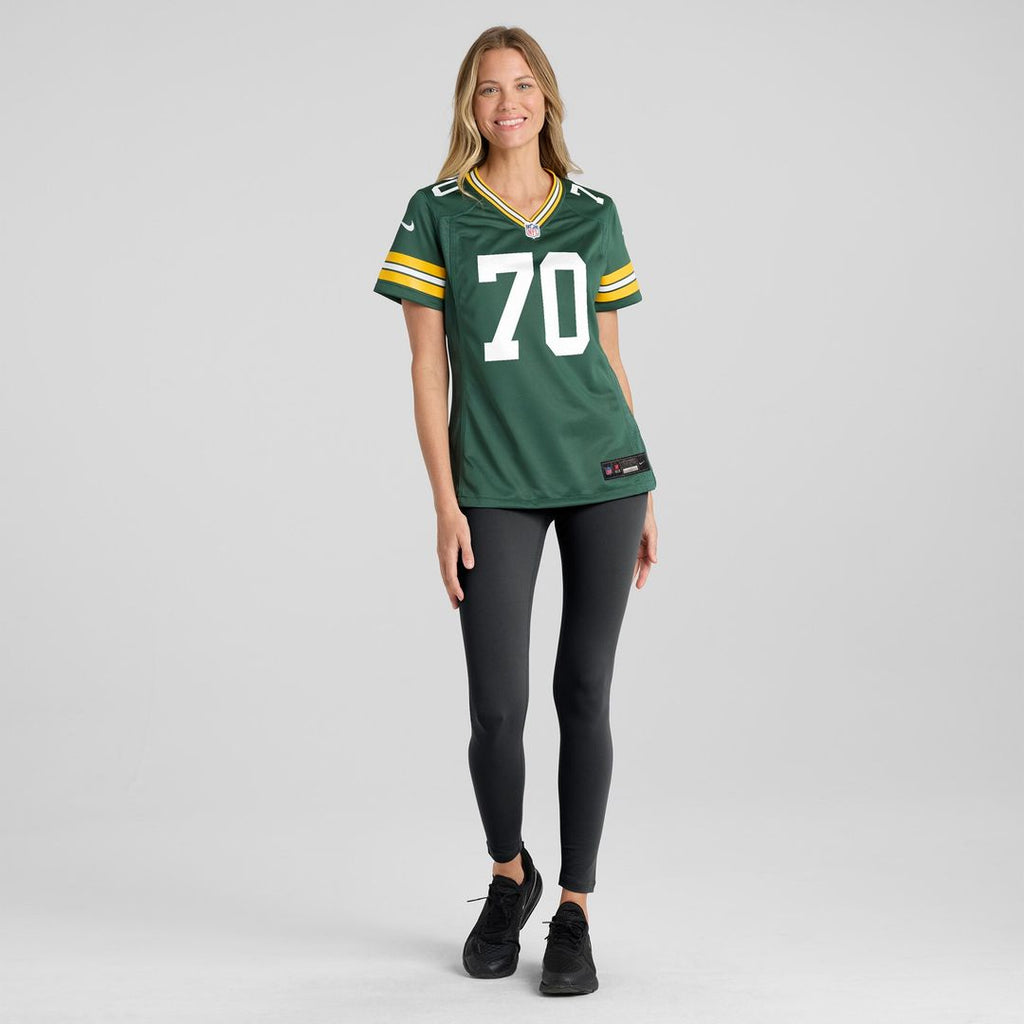 Darian Kinnard Green Bay Packers Nike Women's Team Game Official Jersey -  Green