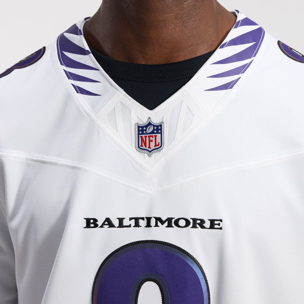 Lamar Jackson Baltimore Ravens Nike Vapor F.U.S.E. Stitched Limited Official Jersey - Purple