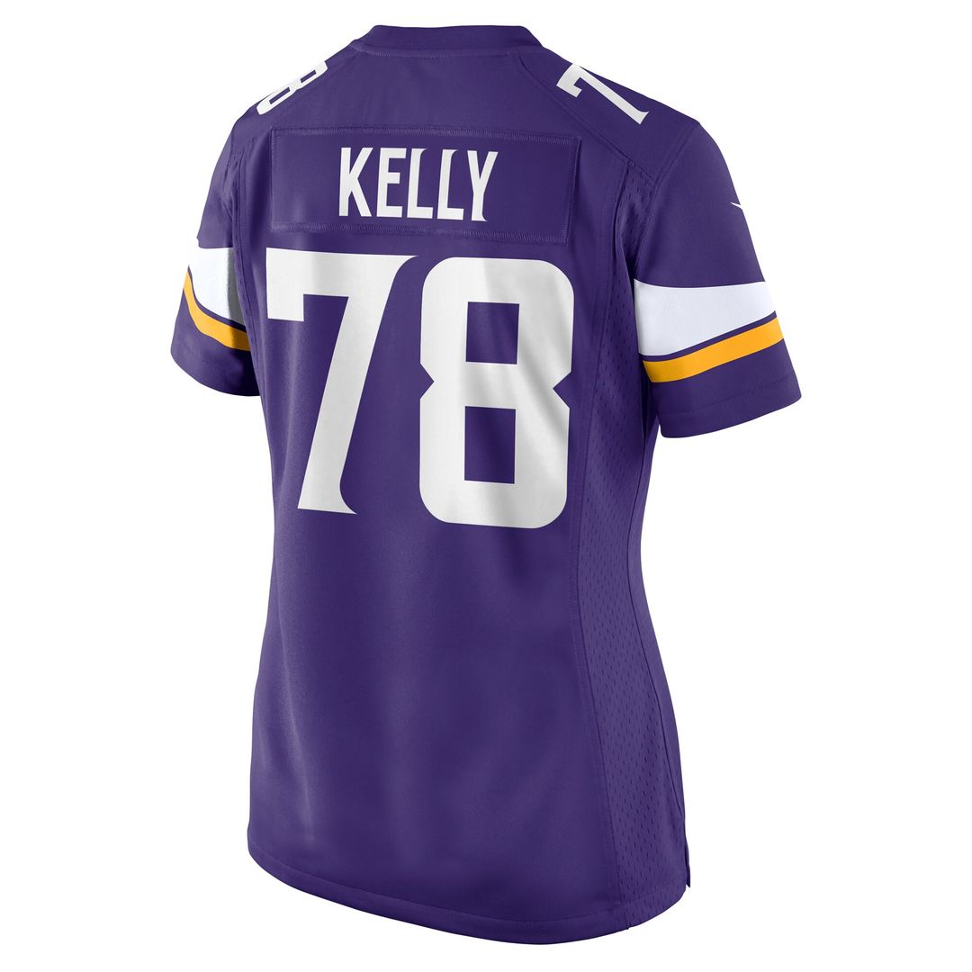 Ryan Kelly Minnesota Vikings Nike Women's Team Game Official Jersey -  Purple