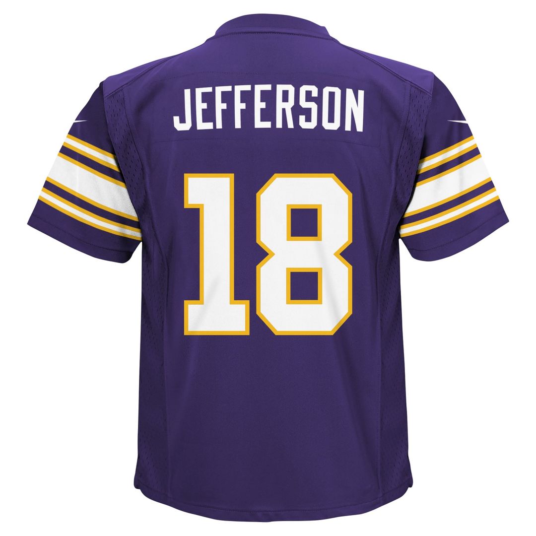 Justin Jefferson Minnesota Vikings Nike Infant Alternate  Player Game Official Jersey - Purple