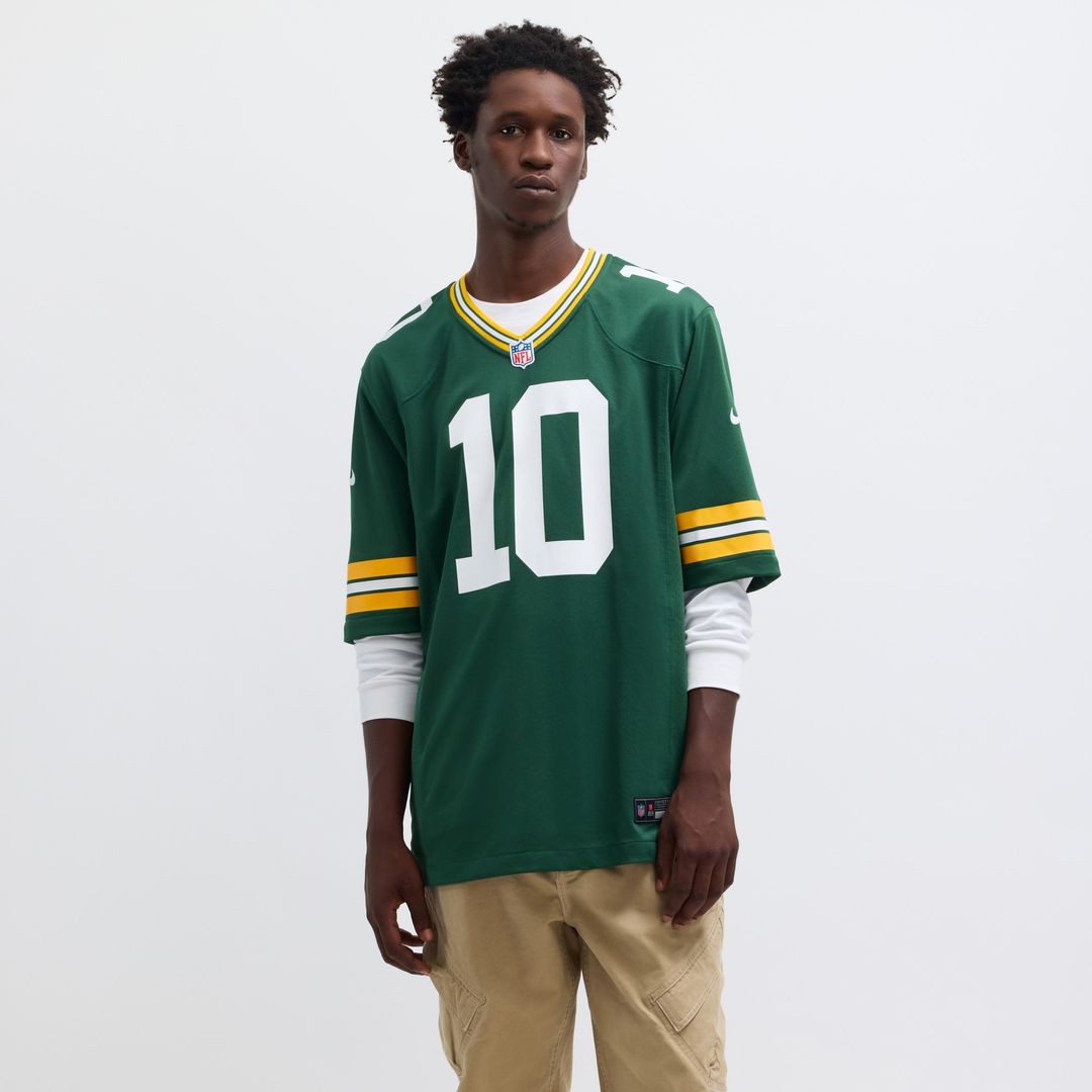 Jordan Love Green Bay Packers Nike Player Game Official Jersey - Green
