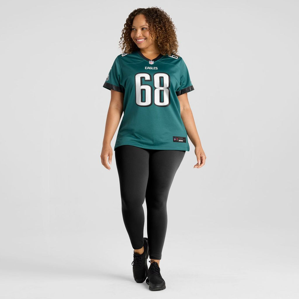 Jordan Mailata Philadelphia Eagles Nike Women's Team Game Official Jersey - Midnight Green