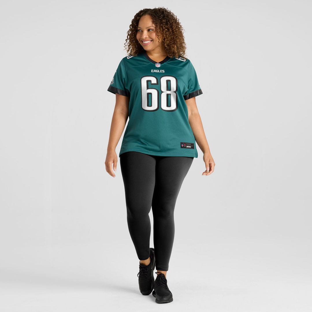 Jordan Mailata Philadelphia Eagles Nike Women's Team Game Official Jersey - Midnight Green