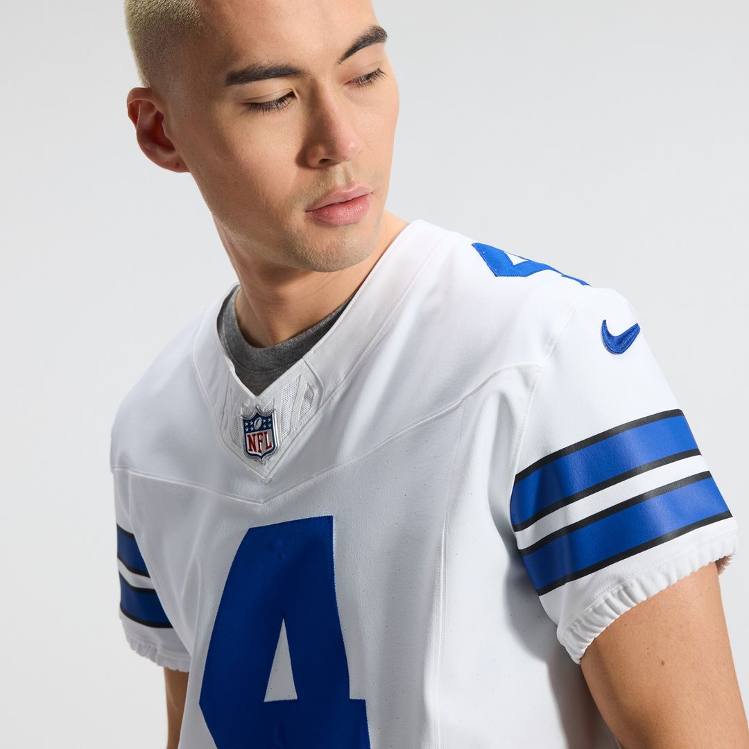Dak Prescott Dallas Cowboys Nike Vapor F.U.S.E. Elite Official Jersey - White
