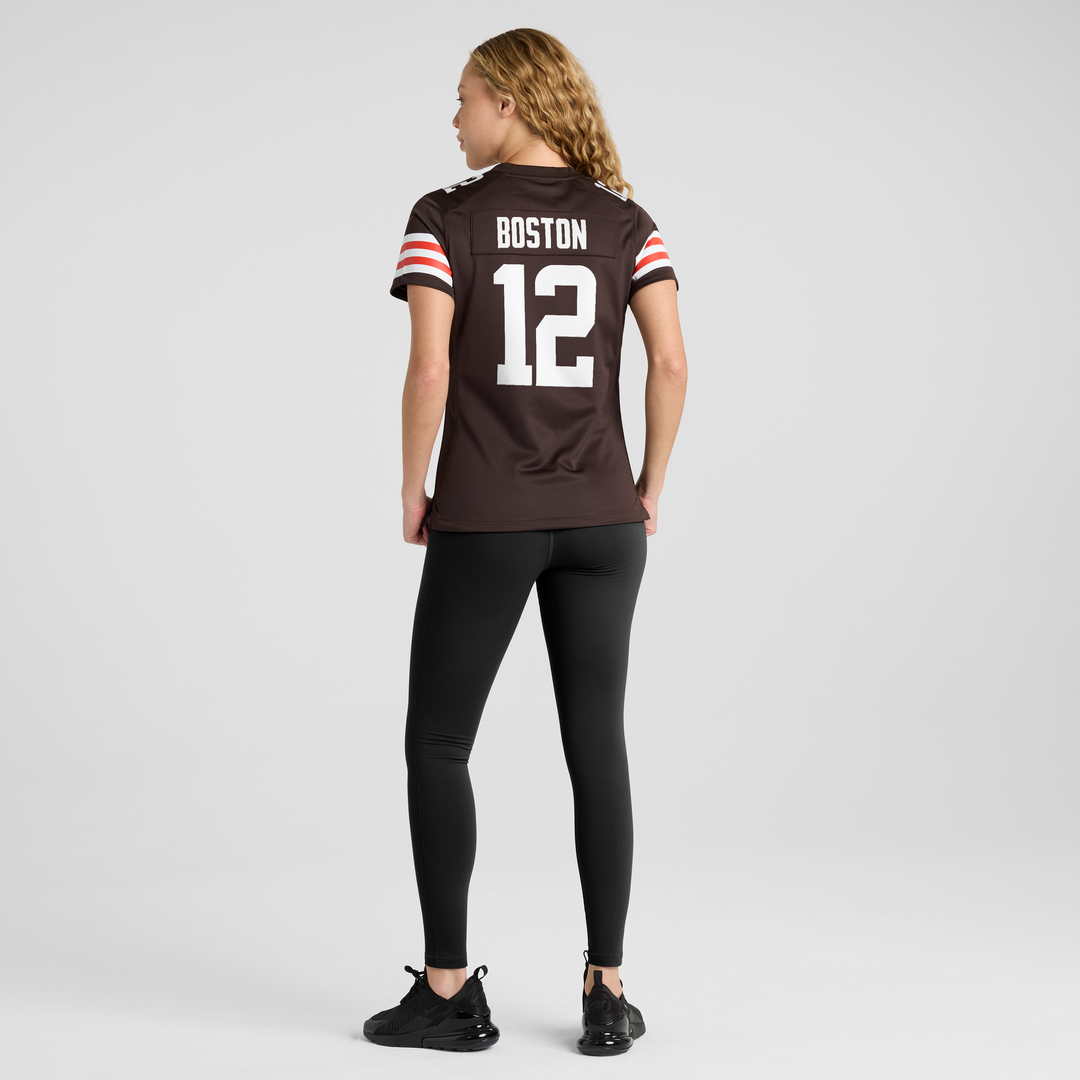 Denzel Boston Cleveland Browns Nike Women's Team Game Official Jersey -  Brown