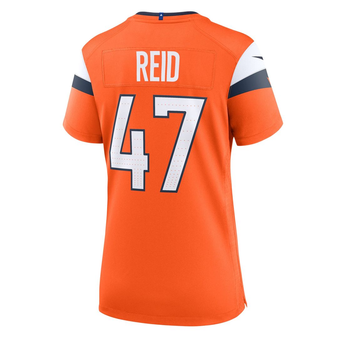 Karene Reid Denver Broncos Nike Women's Team Game Jersey - Orange