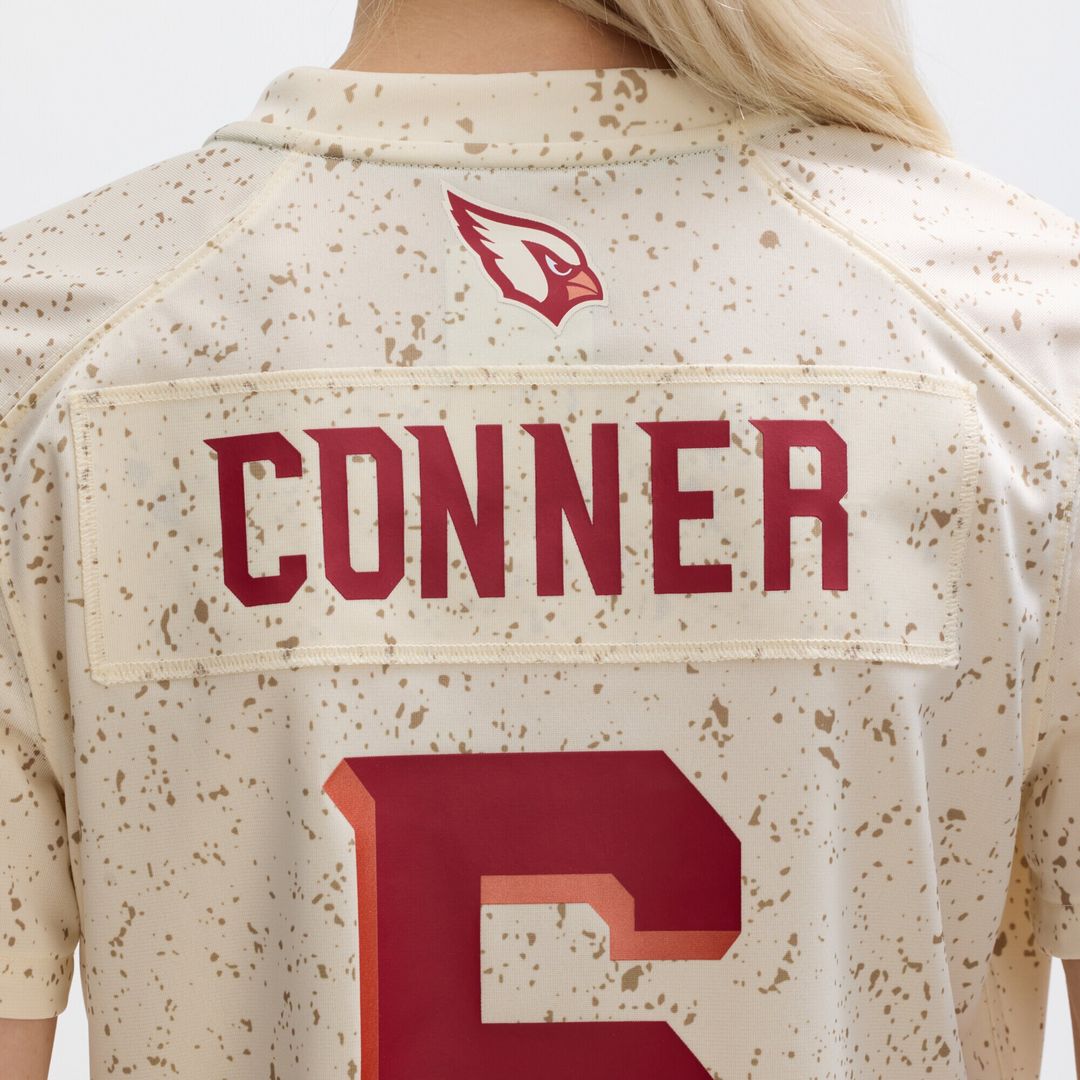 James Conner Arizona Cardinals Nike Women's 2025 Rivalries Collection Game Official Jersey - Natural