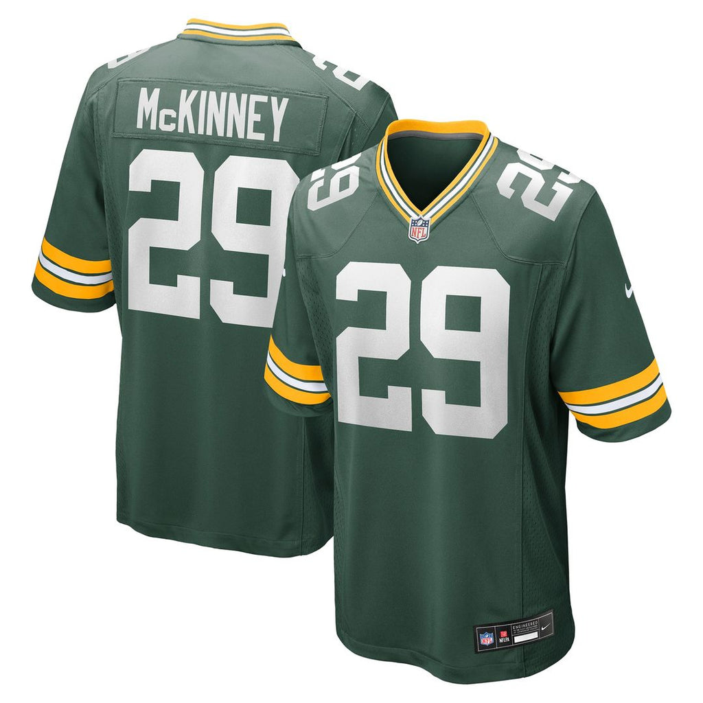 Xavier McKinney Green Bay Packers Nike Team Game Official Jersey -  Green