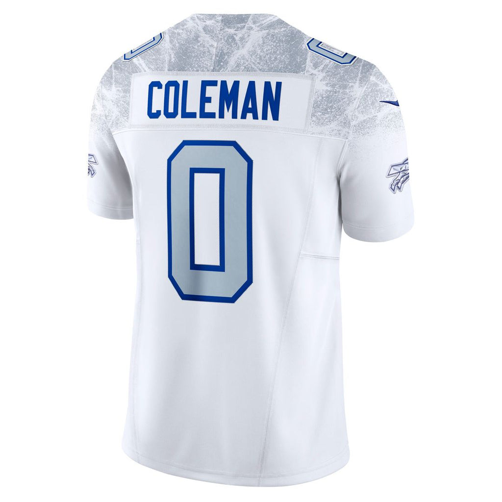 Keon Coleman Buffalo Bills Nike 2025 Rivalries Collection Stitched Limited Official Jersey - White