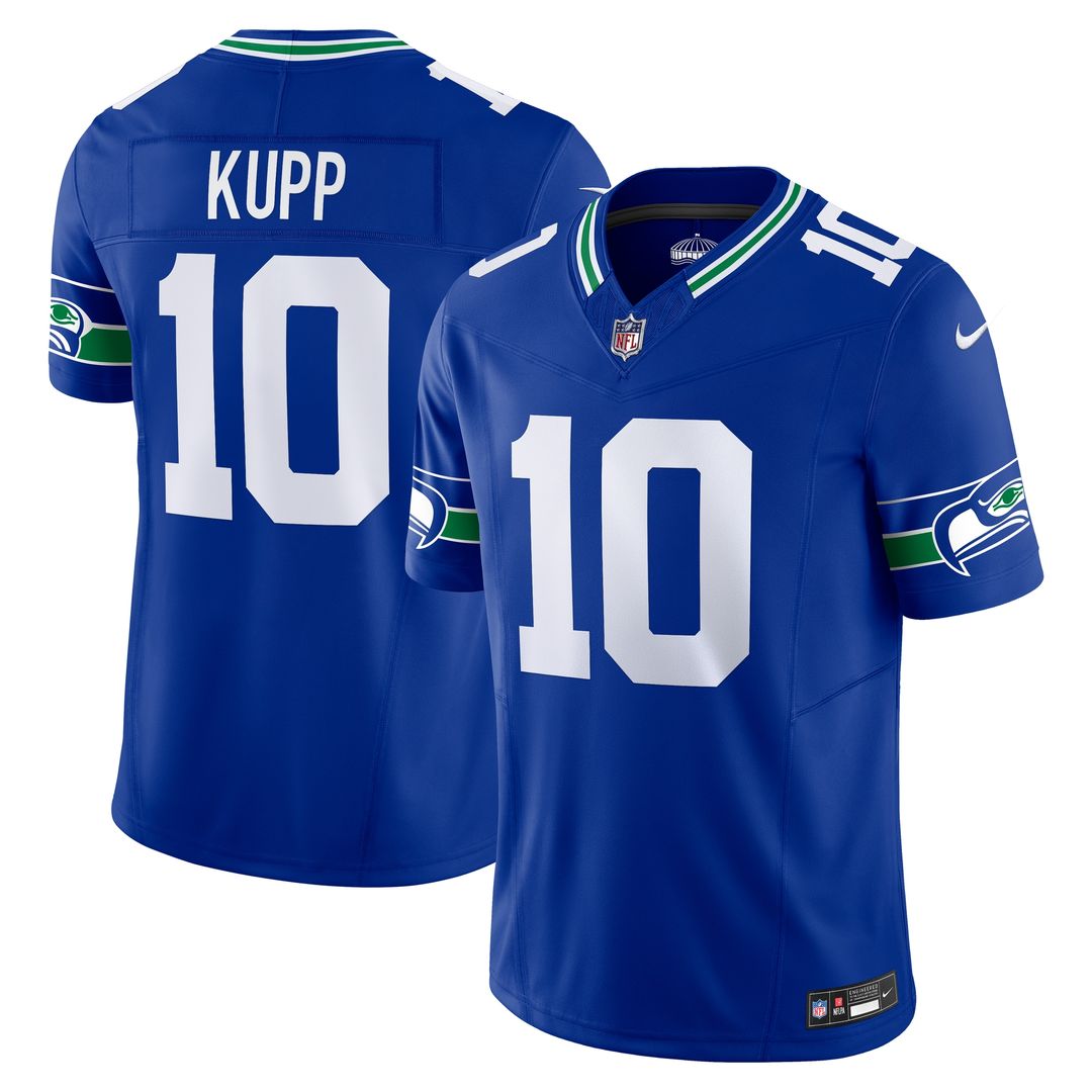 Cooper Kupp Seattle Seahawks Nike Team Vapor F.U.S.E. Limited Official Jersey - College Navy