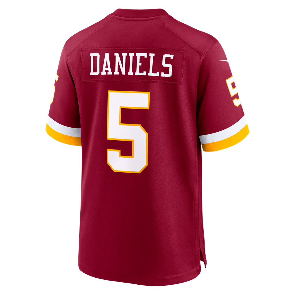 Hail Raiser Jayden Daniels Washington Commanders Nike Alternate Game Official Jersey - Black