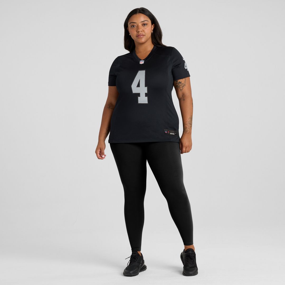Aidan O'Connell Las Vegas Raiders Nike Women's Game Jersey - Black