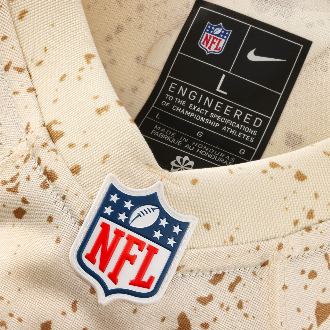 James Conner Arizona Cardinals Nike 2025 Rivalries Collection Game Official Jersey - Natural