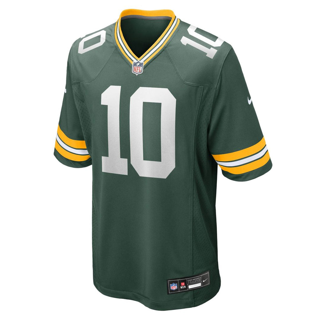 Jordan Love Green Bay Packers Nike Player Game Official Jersey - Green