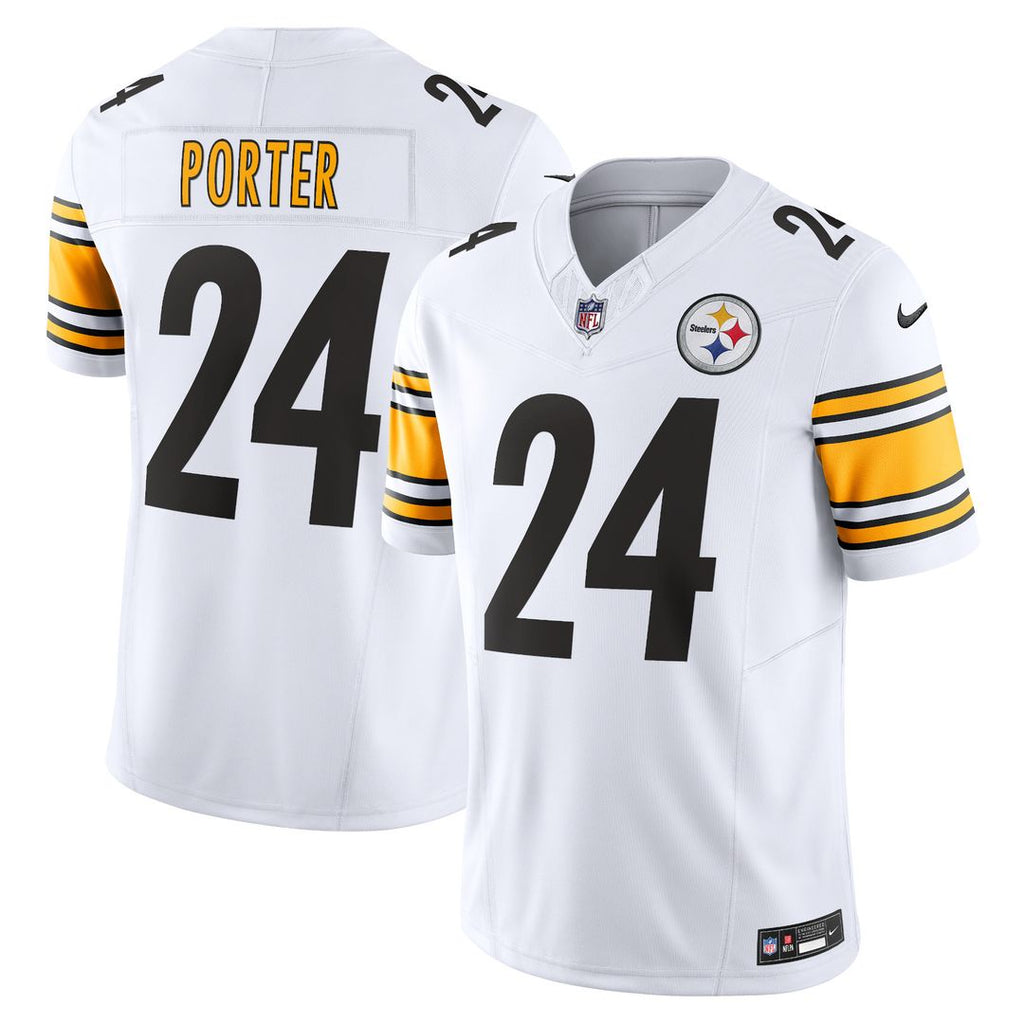 Joey Porter Jr. Pittsburgh Steelers Nike  Vapor F.U.S.E. Limited Official Jersey - White