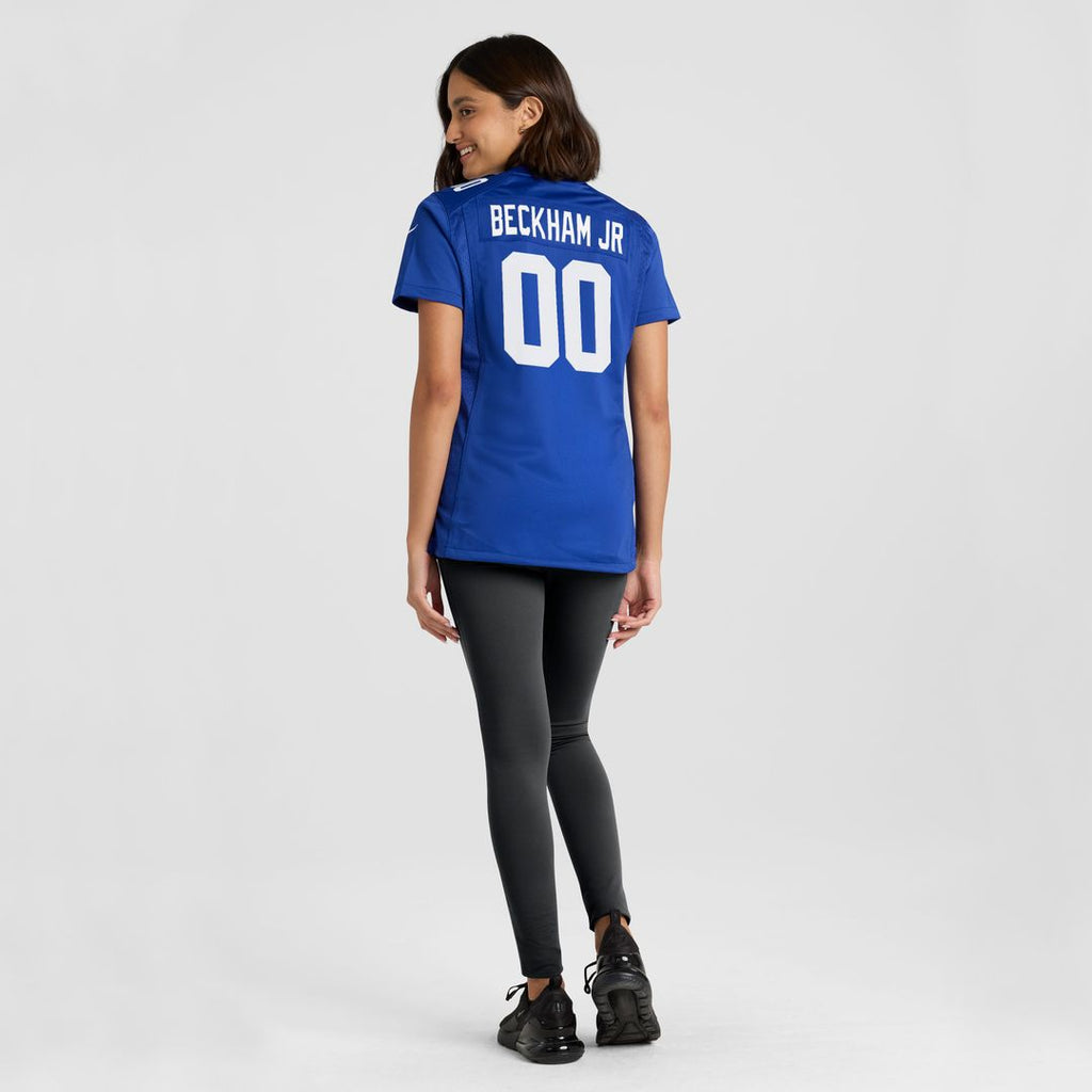 Odell Beckham Jr. New York Giants Nike Women's Team Game Official Jersey - Royal