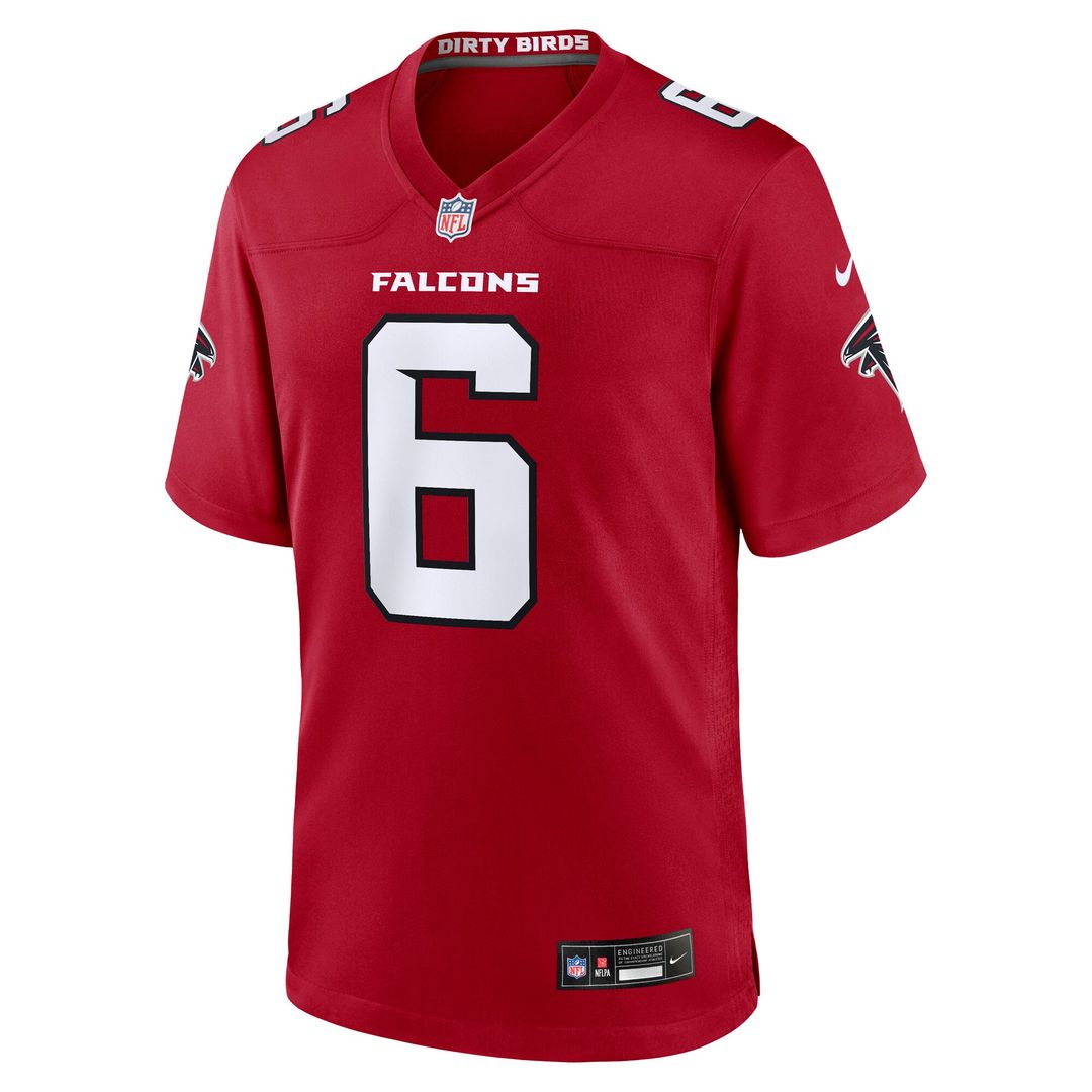 Nick Folk Atlanta Falcons Nike Team Game Jersey - Red