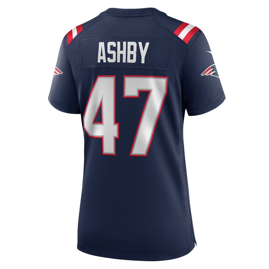 Julian Ashby New England Patriots Nike Women's Team Game Official Jersey -  Navy
