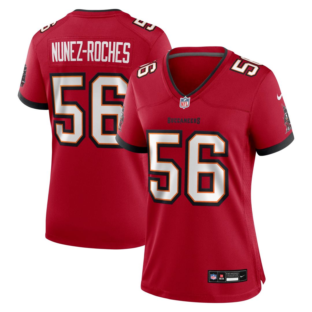 Rakeem Nunez-Roches Tampa Bay Buccaneers Nike Women's Team Game Official Jersey - Red