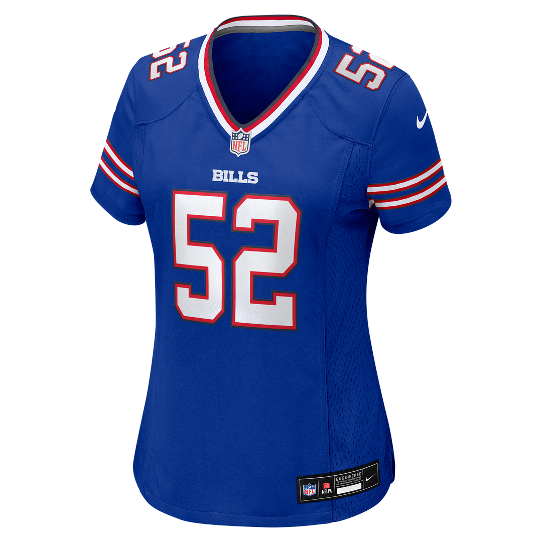 Kaleb Elarms-Orr Buffalo Bills Nike Women's Team Game Official Jersey -  Royal
