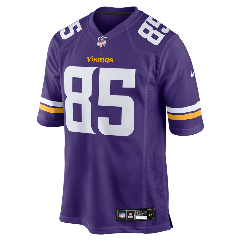 Ben Yurosek Minnesota Vikings Nike Team Game Official Jersey -  Purple