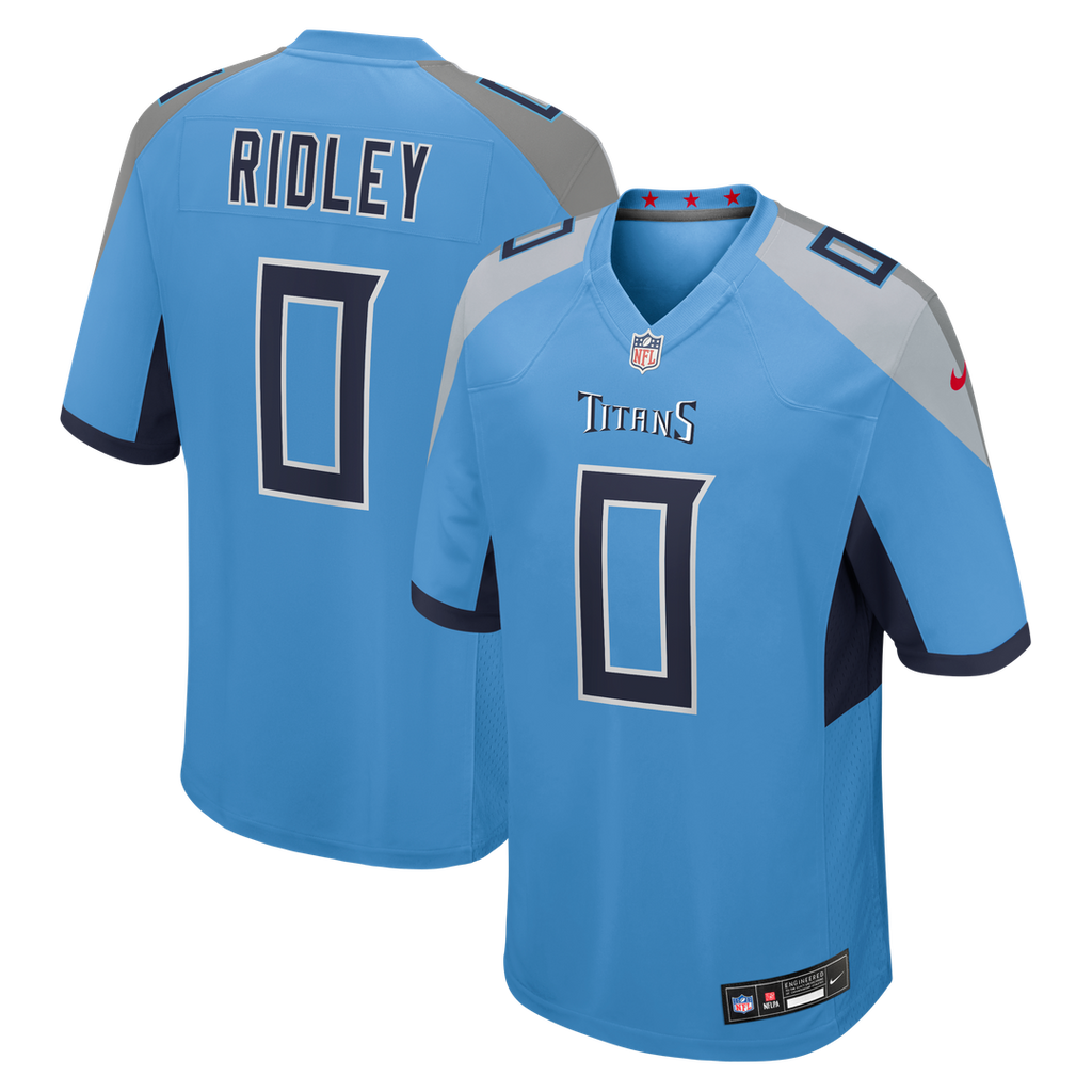 Calvin Ridley Tennessee Titans Nike Team Game Jersey - Light Blue