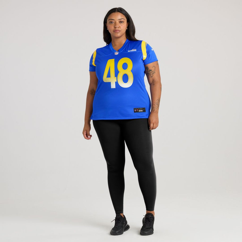 Omar Speights Los Angeles Rams Nike Women's Game Official Jersey -  Royal