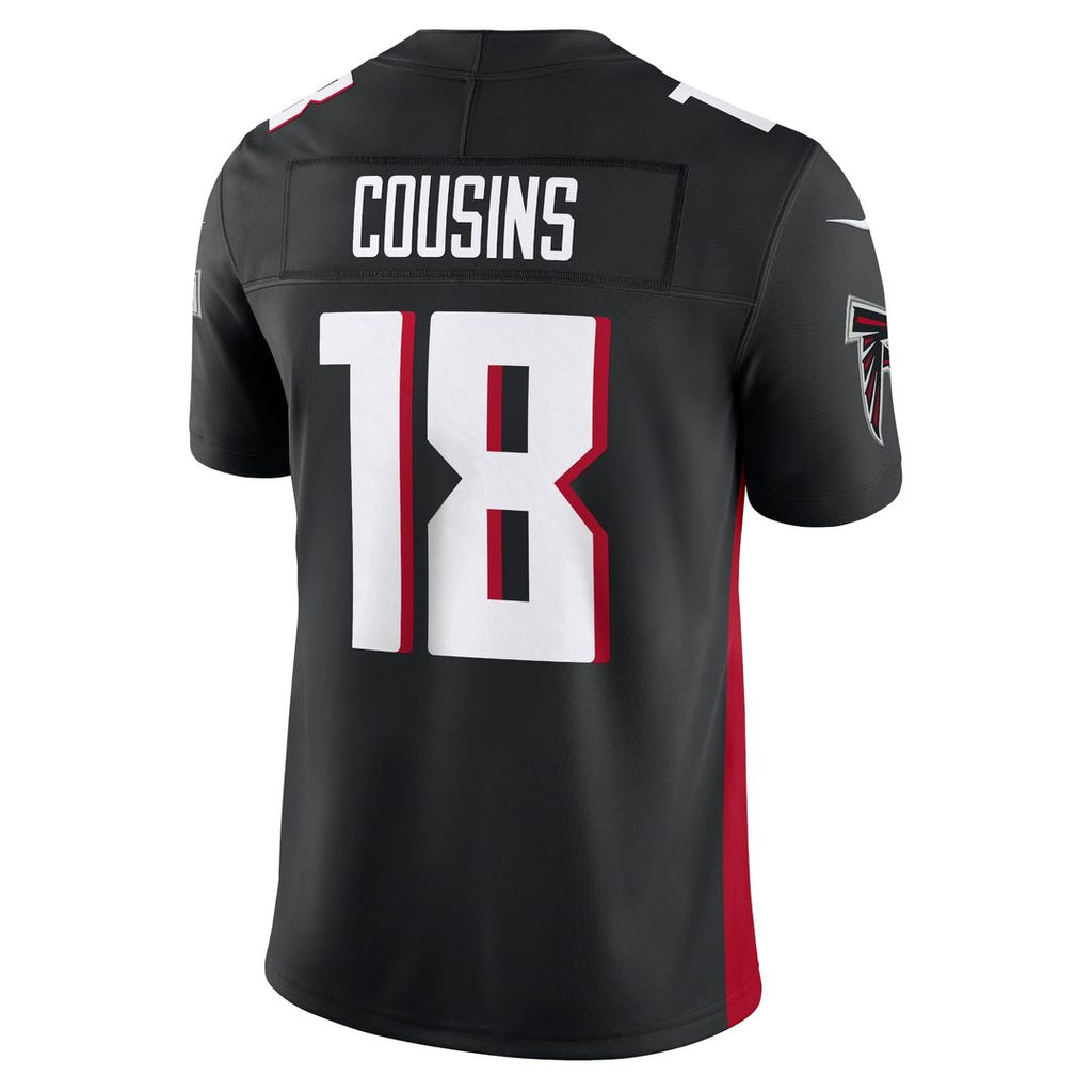 Kirk Cousins Atlanta Falcons Nike Vapor F.U.S.E. Limited Official Jersey - Black