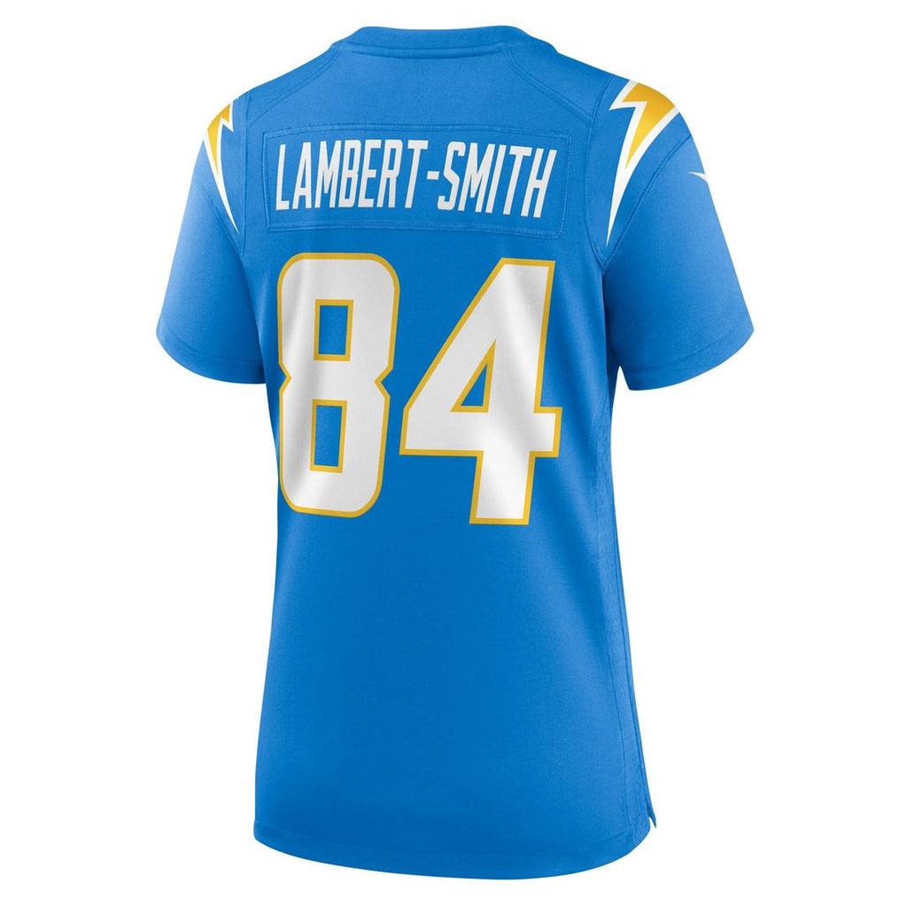 KeAndre Lambert-Smith Los Angeles Chargers Nike Women's Team Game Official Jersey -  Powder Blue