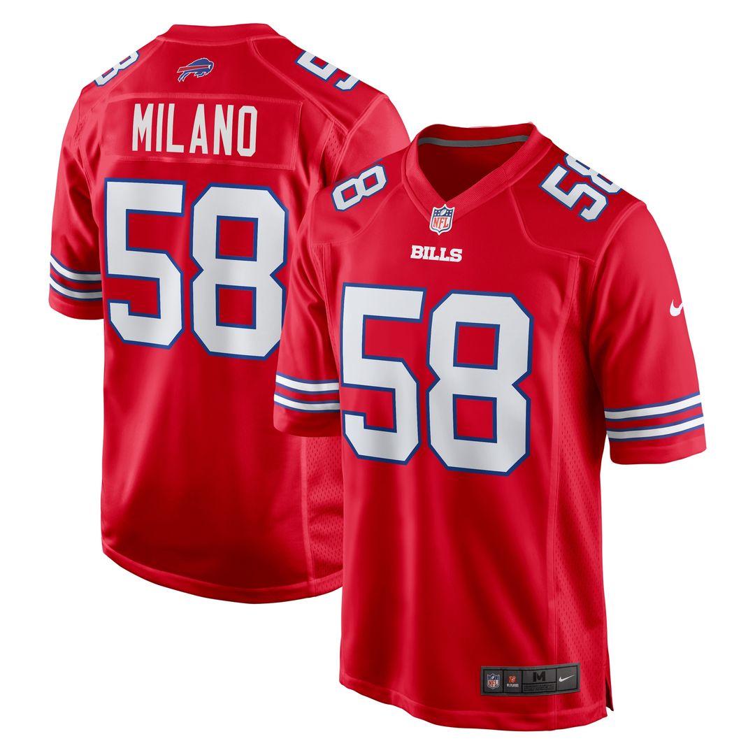 Matt Milano Buffalo Bills Nike Game Player Jersey - Royal