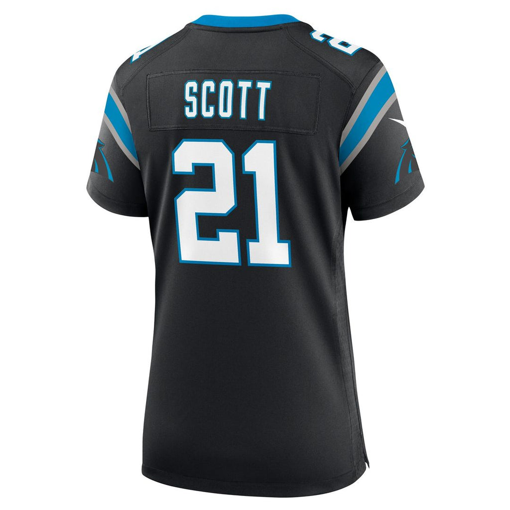 Nick Scott Carolina Panthers Nike Women's  Game Official Jersey -  Black