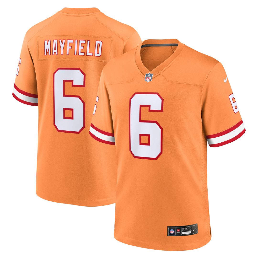 Baker Mayfield Tampa Bay Buccaneers Nike Team Game Official Jersey - Red