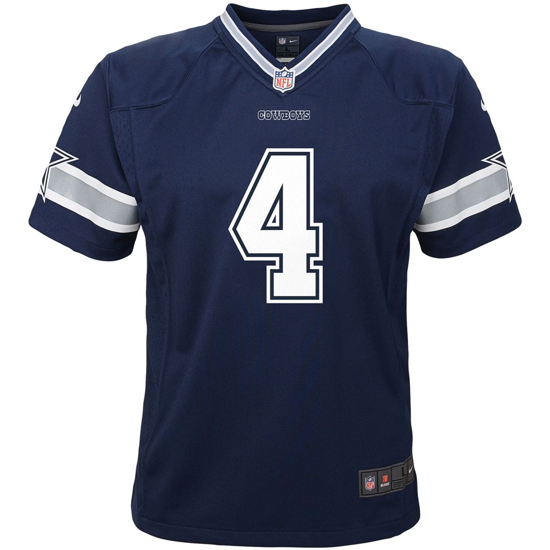 Dak Prescott Dallas Cowboys Nike Infant Player Game Official Jersey - Navy