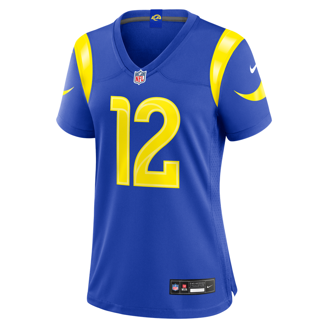 Puka Nacua Los Angeles Rams Nike Women's Game Official Jersey - Royal