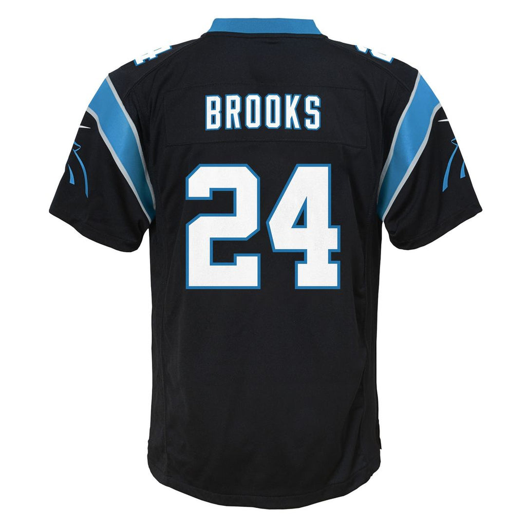 Jonathon Brooks Carolina Panthers Nike Youth Game Official Jersey - Blue